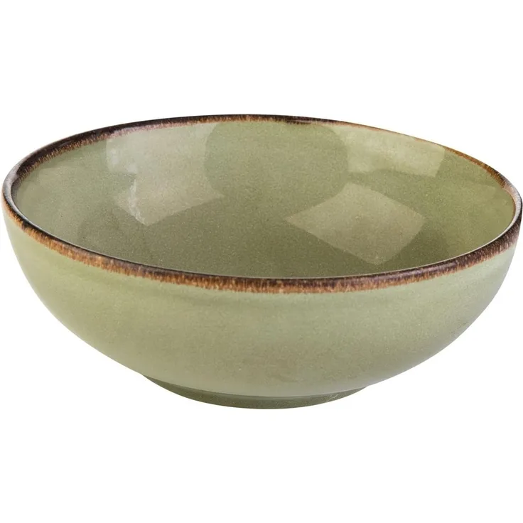 Schale NATURE COLLECTION DH 16.50x6 cm grün