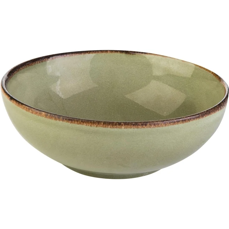 Schale NATURE COLLECTION DH 16.50x6 cm grün – Bild 1