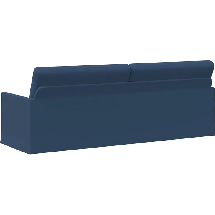 vidaXL 3-Sitzer Sofa Blau 220 x 81 x 82 cm Stoff 42041147 – Bild 5