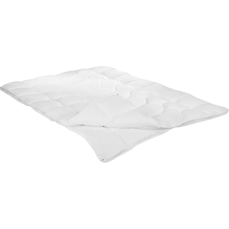 Irisette 4-Jahreszeitendecke Steppbett Lara, aus edlem Baumwolle-Feinperkal, 95 Grad waschbar, inkl. Aufbewahrungstasche, 135x200 cm, weiß – Bild 3