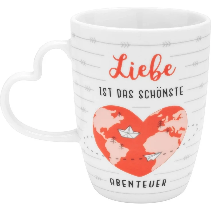 Tassen-Set Kaffeetasse Sheepworld Geschenkbox Hochzeitsgeschenk Abenteuer 48075 – Bild 2