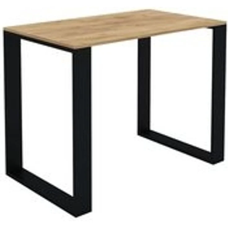 AKKE Esstisch, Esszimmertisch LOFT Schwarze Beinen Küchentisch Bürotisch 2mm-PVC – Bild 6