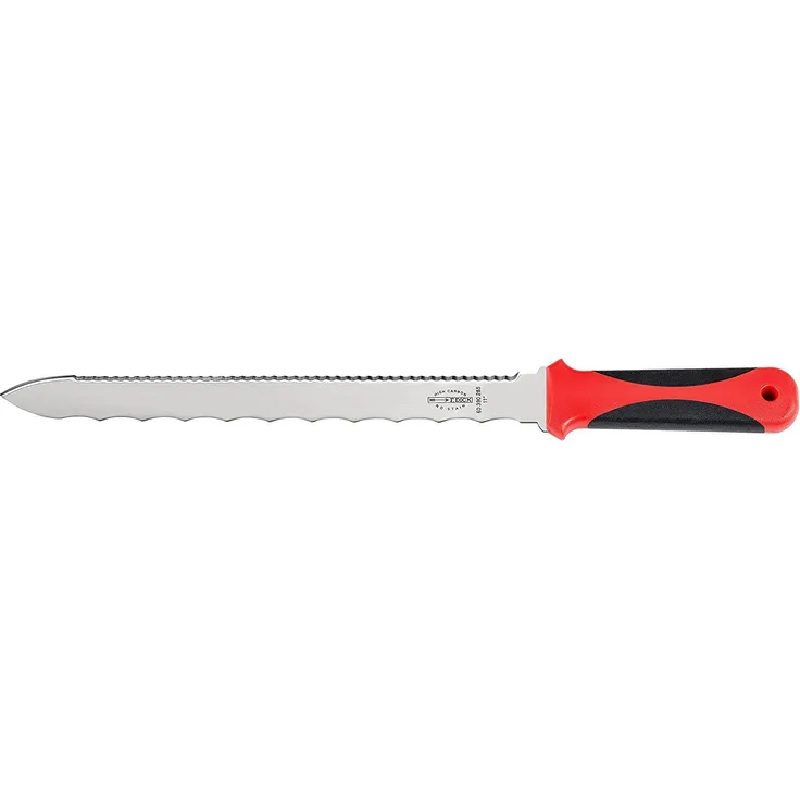 F. DICK Dämmstoffmesser doppelschneidig Klinge 28 cm Wellenschliff + Sägeschliff