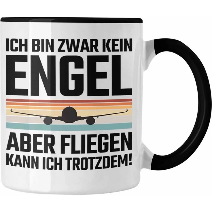 Trendation Tasse Trendation - Pilot Geschenk Tasse Flugzeug Fliegen Geschenkidee Pilote