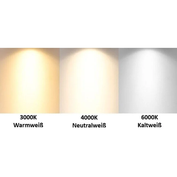 LED Minispot 3W klein Einbauleuchte Einbauspot Einbaustrahler 3 Blenden IP54 230V 6500K – Bild 8