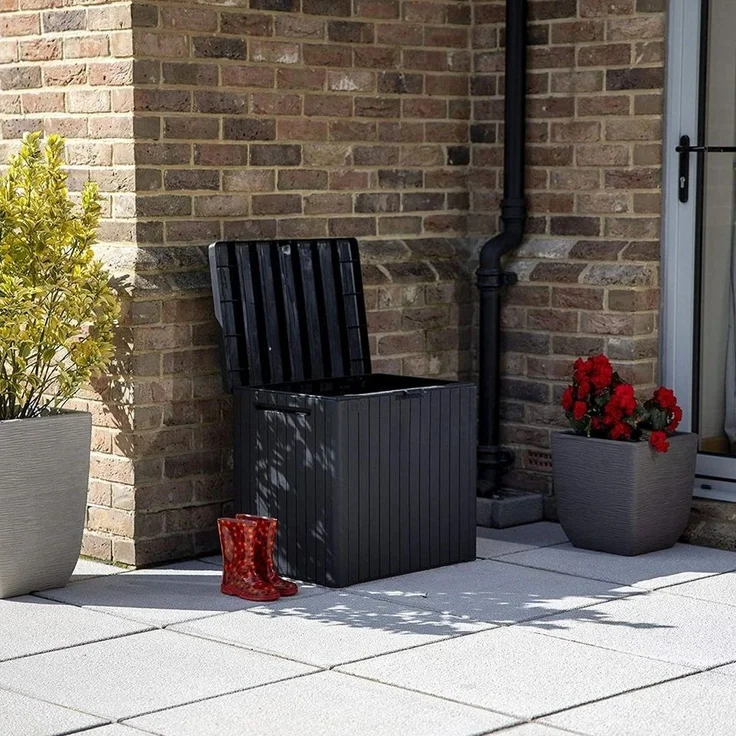 Keter Gartenbox Garten Aufbewahrungsbox City 113 L – Bild 2