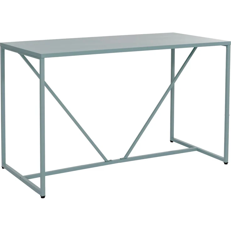 Schreibtisch HWC-R26, Konsolentisch Laptoptisch, Industrial Metall 75 x 120 x 60 cm ~ mint – Bild 7
