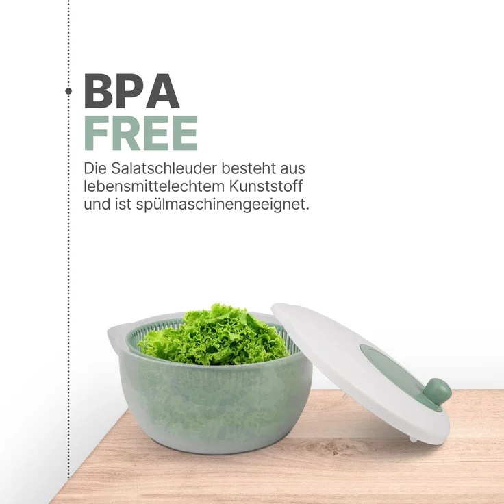 Salatschleuder 2,7 Liter Ø20cm / 4 Liter Ø25cm 4 Liter – Bild 7