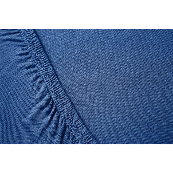 Hometex Premium Textiles Spannbettlaken Jersey Spannbettlaken 100% Baumwolle, Jersey, Gummizug: Rundumgummizug, Premium-Jersey Matratzenhöhe bis 23 cm – Bild 4