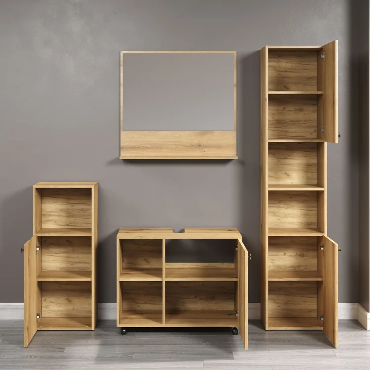 Badmöbel Set Bliss in Evoke Eiche 180 cm – Bild 8