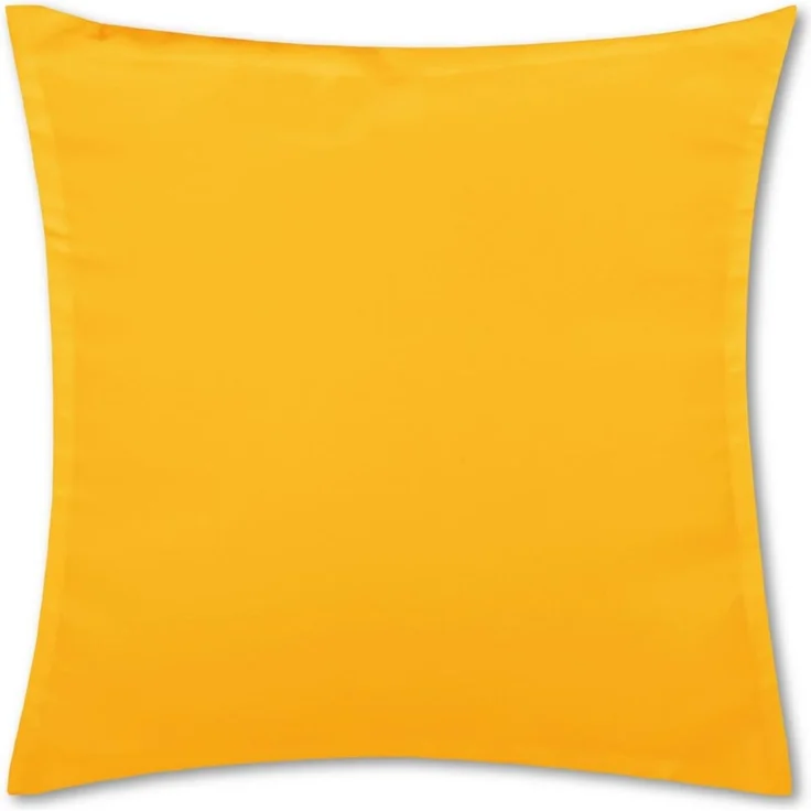 Kissenhülle Dekokissen Kissenbezug Microfaser - viele Größen und Farben Orange Ø 50 cm – Bild 5