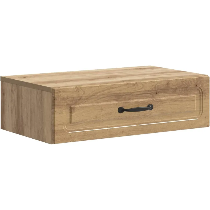 vidaXL Wandmontierter Beistelltisch Artisan-Eiche 59 x 34,5 x 17 cm 899344