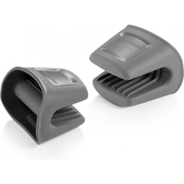 Tescoma Topfhandschuhe Silikon-Topflappen GrandCHEF, 2 St, (Packung, 2-tlg, 2x Topflappen), 2 Stück, Silikon – Bild 1