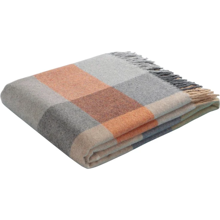 Plaid Britta, Biederlack, im Karo-Look, Kuscheldecke – Bild 2