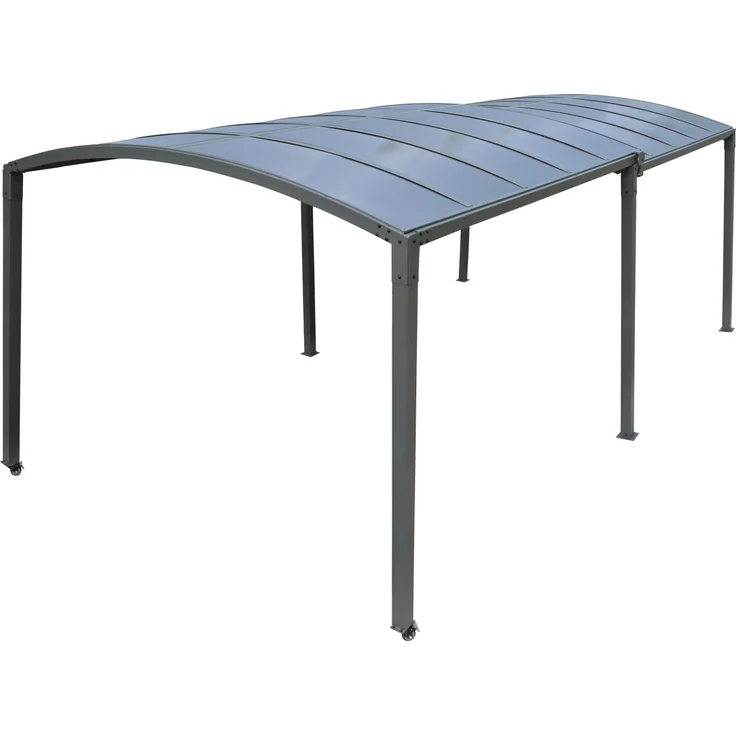 Tepro Pavillon Chicago 290 x 302-560 cm anthrazit Gartenzelt Gartenpavillon – Bild 6