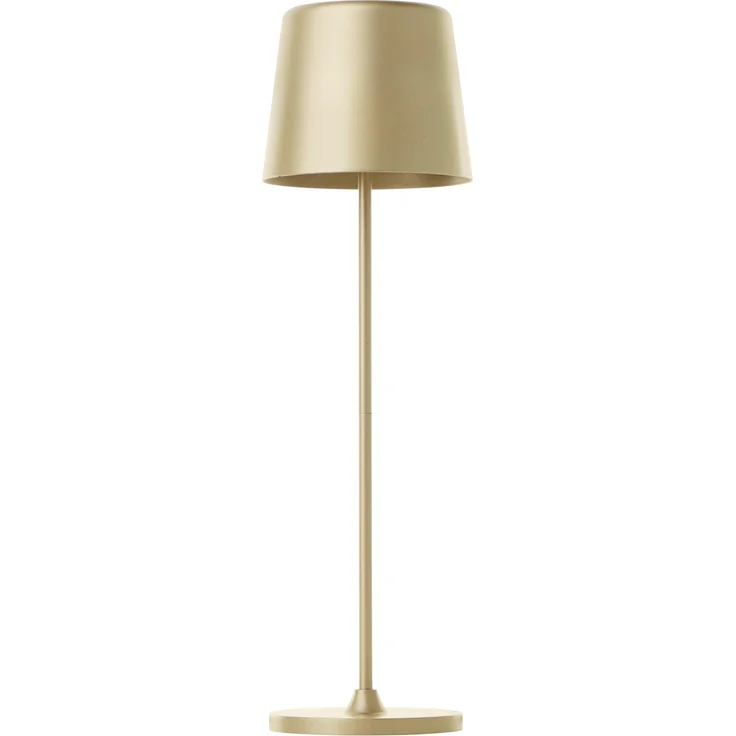 Brilliant LED Außen-Tischleuchte Kaami mobile LED Tischlampe, USB, 37 cm, 310 lm, dimmbar, matt goldfarben – Bild 4