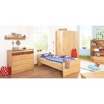 Pinolino 'Natura' 3-tlg. Kinderzimmer-Set natur, 3-türig