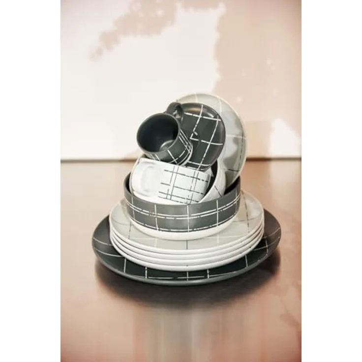 Thomas Fun Karo dark Teller flach 27 cm – Bild 7