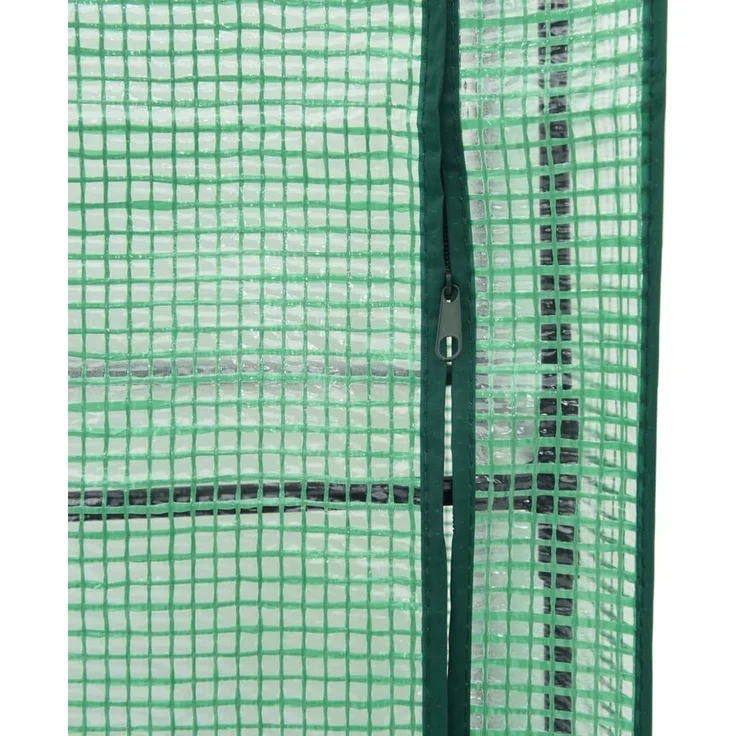 vidaXL Hochbeet mit Gewächshaus-Aufsatz Rattan-Optik 40x40x123 cm 4015809 – Bild 8