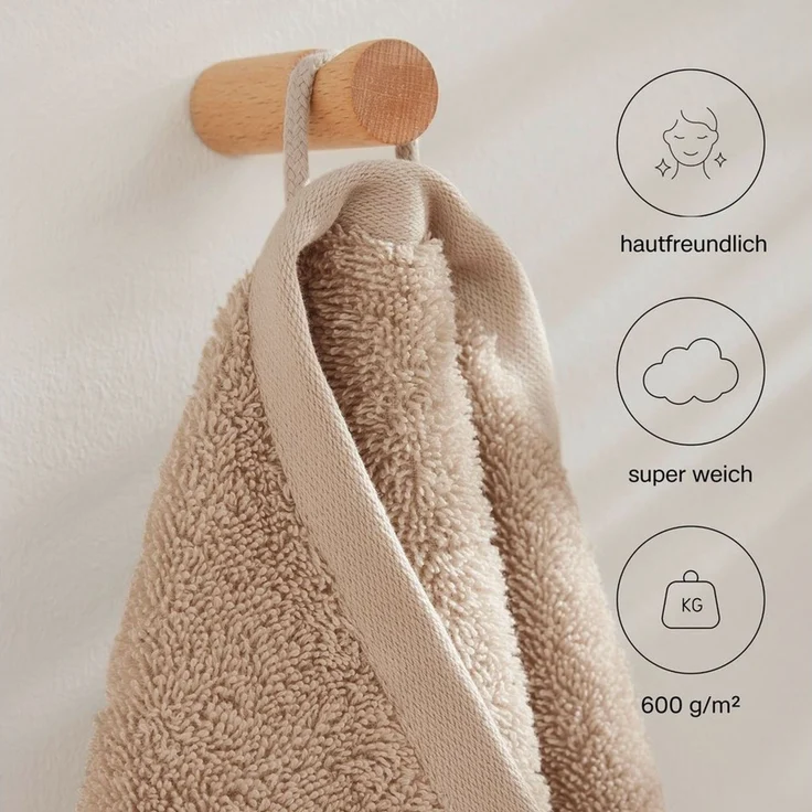 s.Oliver Handtuch s.Oliver, Premium Qualität, 600 gr/m², auch als Sets erhältlich, Walkfrottier (1-St), große Farbauswahl, auch als Duschtuch, Waschhandschuh, Gästetuch – Bild 3
