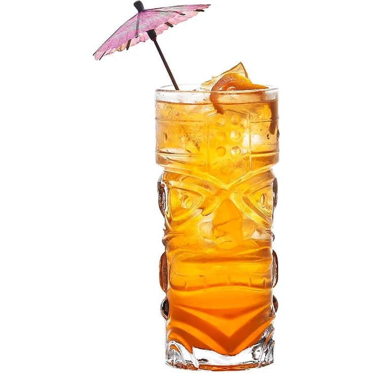 6 X 400ml Tiki-Gläser Bar-Halloween-Mai Tai-Zombie-Cocktails – Bild 2