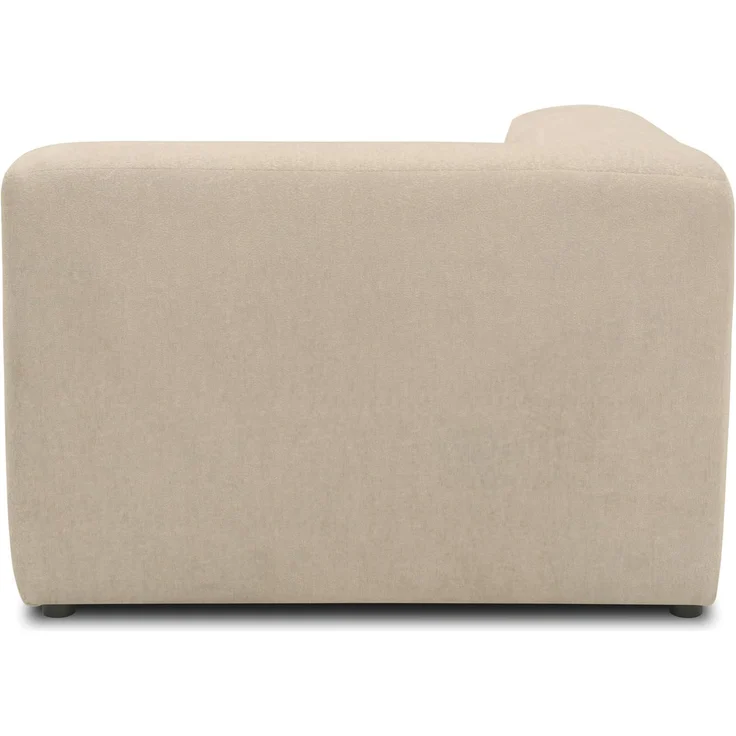 DOMO. collection Ecksessel 800013, Sessel, quadratisch mit gepolsterte Rückenlehne, Modul-Element, Sofa, Polsterecke, Eckcouch, Polstergarnitur 108 x 108 x 69 (BxTxH), beige – Bild 7