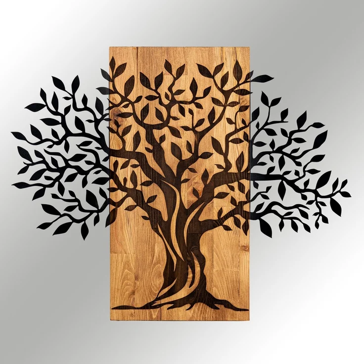 Wallity Wanddekoobjekt 100% METAL (Thickness: 1,2 mm), 72 x 58 cm Z1771 – Bild 8