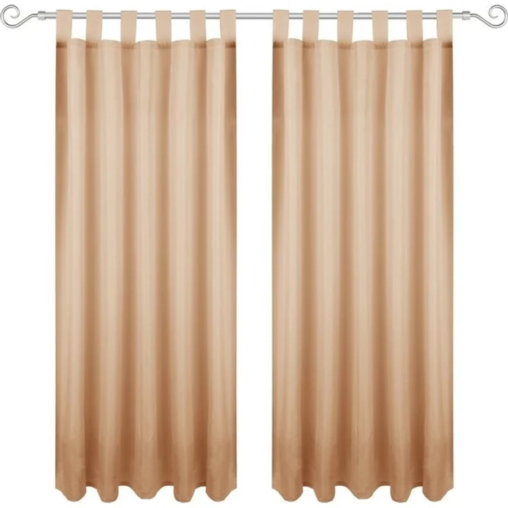 Bestgoodies Gardine Schlaufengardine, Schlaufe (2 St), Blickdichter Vorhang mit Schlaufen, Schlaufengardine – Bild 4