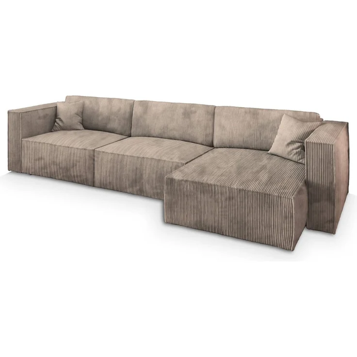 Masseno Ecksofa TOLMO mit Schlaffunktion L-Form, Sofa mit Bettkasten – Bild 1