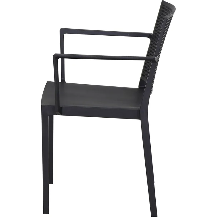 Siena Garden Square AL, Stapelstuhl - Polypropylen anthrazit – Bild 9