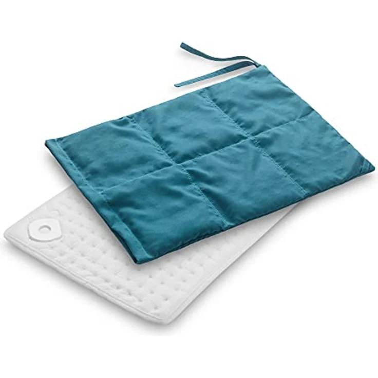 Medisana HS 200 410x310 cm 100 W Blau Weiß Baumwolle 90 min 30 °C – Bild 2