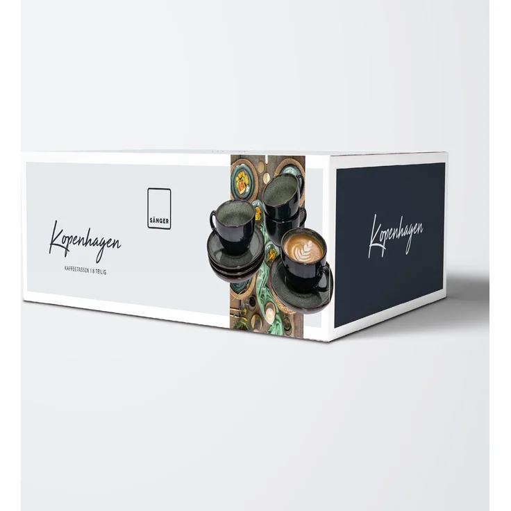 SÄNGER Kaffeetassen Set Kopenhagen 8 teilig – Bild 6