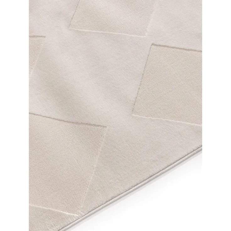 benuta Teppich Claire, rechteckig, Höhe: 6 mm, Teppich Wohnzimmer, Esszimmer, Schlafzimmer, Flur, Boho, Pflegeleicht – Bild 3