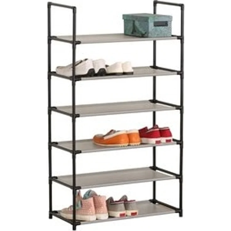 HTI-Living Schuhregal Schuhregal 6 Etagen Lena, Stück 1-tlg, Schuhablage – Bild 4