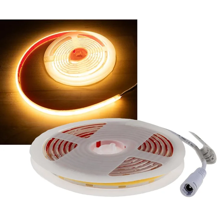LED-Stripe "CLS-COB V2" 2m, warmweiß 12V, 19W, 1817 Lumen