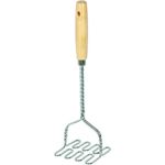 Kartoffelstampfer Gemüsestampfer Küchenstampfer Stampf Kartoffel mit Holzgriff