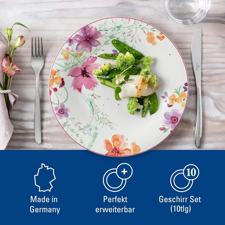 Villeroy & Boch Mariefleur Basic Starter-Set 10-teilig – Bild 4
