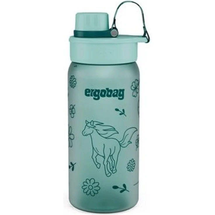 ergobag Trinkflasche Trinkflasche, auslaufsicher und kohlensäuregeeignet – Bild 4