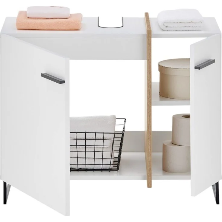 moebel-dich-auf Waschbeckenunterschrank MESSINA (Badezimmerschrank, Waschtisch) – Bild 2