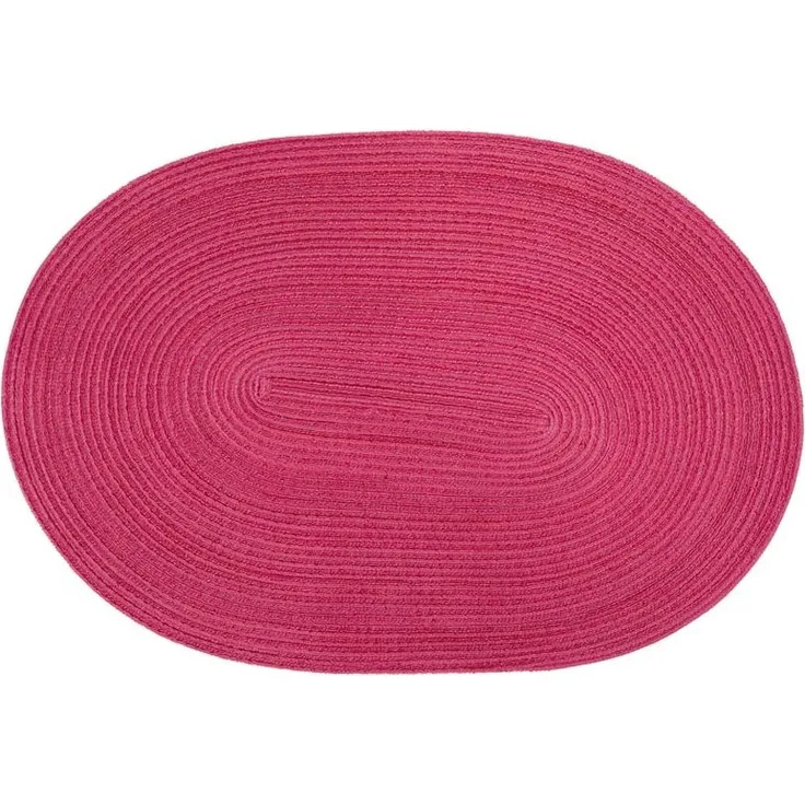 Pichler Tischset oval 48x33 cm Samba fuchsie