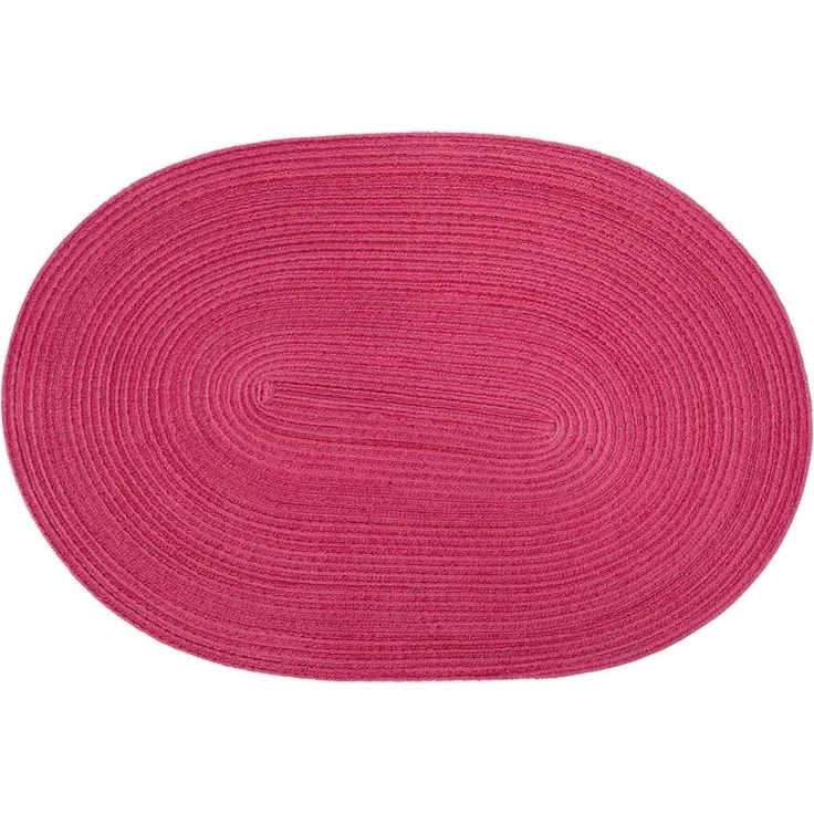 Pichler Tischset oval 48x33 cm Samba fuchsie