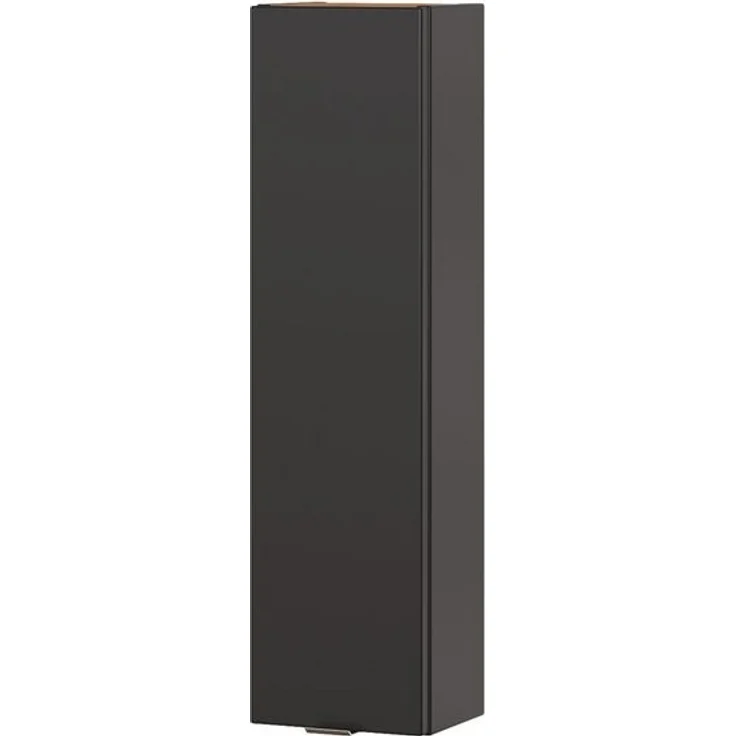Badezimmer Hängeschrank TOSKANA-BLACK-56 in seidenmatt anthrazit B/H/T ca. 20/75/16cm – Bild 4