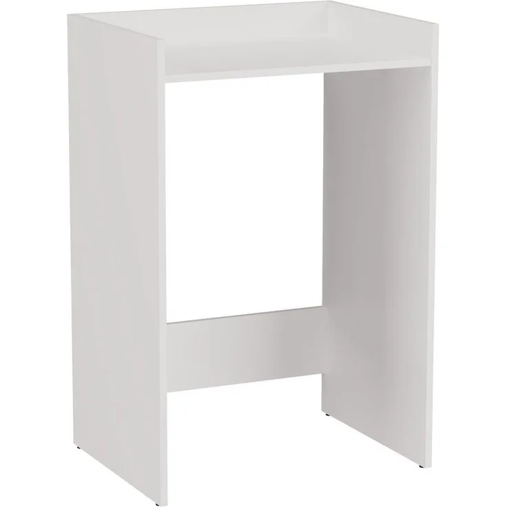 ibonto WASCHMASCHINENUMBAUSCHRANK MATTWEISS 64x97,5x50 cm (H 97.5 x T 50 x B 64 cm) – Bild 1