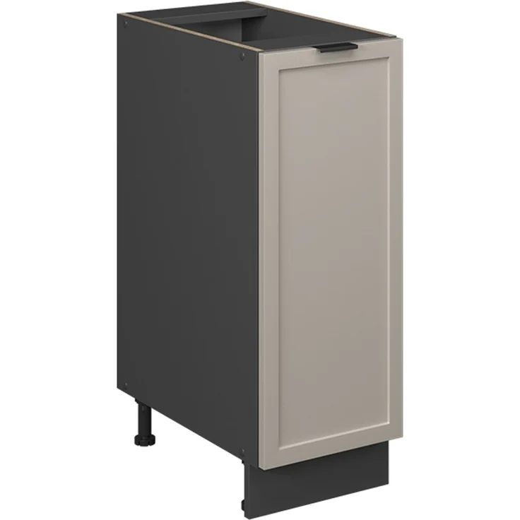 Apothekerschrank Fame-Line GrauBeige 30 cm ohne Arbeitsplatte Vicco – Bild 1