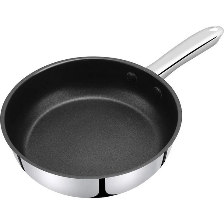 Neuetischkultur Bratpfanne, Edelstahl Radiant Silver, Ø 28 cm – Bild 3