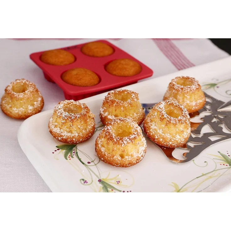 ZOLLNER 3er Set Silikonbackform Minigugelhupf / Muffin für 12 Stück – Bild 6