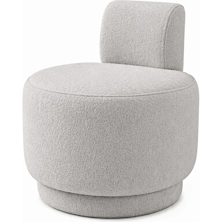 Hanah Home 'Guess - Light Grey' Ohrensessel, Hellgrau, 51 x 63 x 63 cm – Bild 7