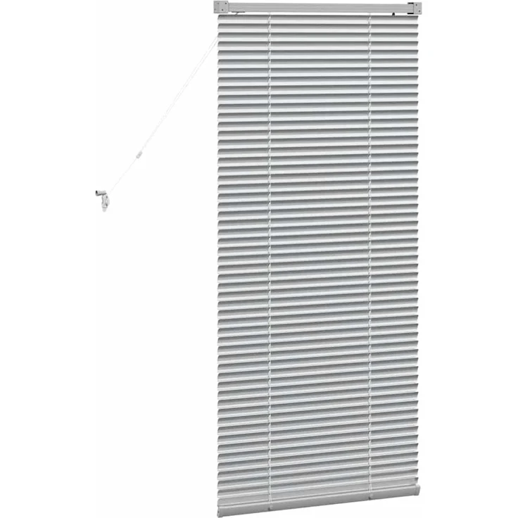 vidaXL Venezianische Jalousie Silber 130 x 60 cm 25 mm Aluminium 42005889 – Bild 7