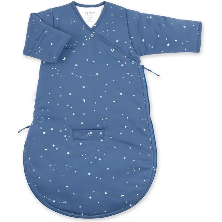 Bemini Pady Schlafsack Stary Jersey / Relax 0–3 Monate Blau