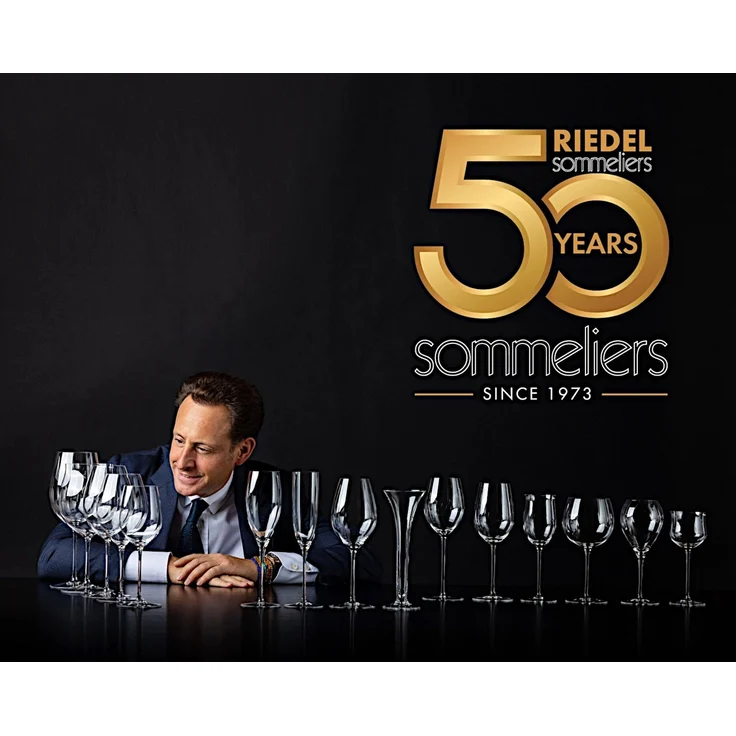 RIEDEL 4100/08R BLACK SERIES Collector's Edition Champagnerflöte, handgefertigt – Bild 8